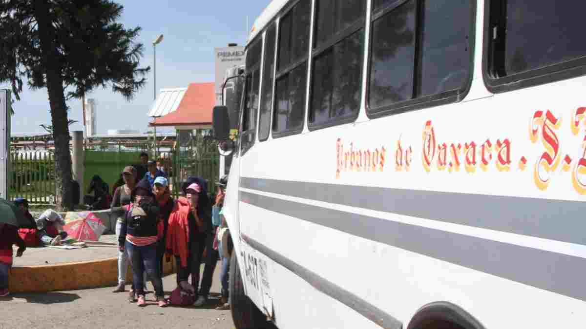 aumento en tarifa de transporte público en Oaxaca