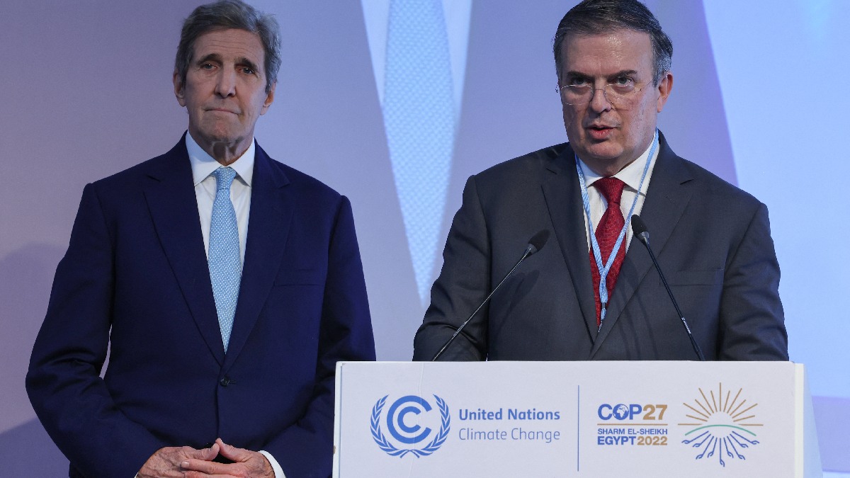 COP27: México recortará 35% emisiones de gases de efecto invernadero, señala Marcelo Ebrard