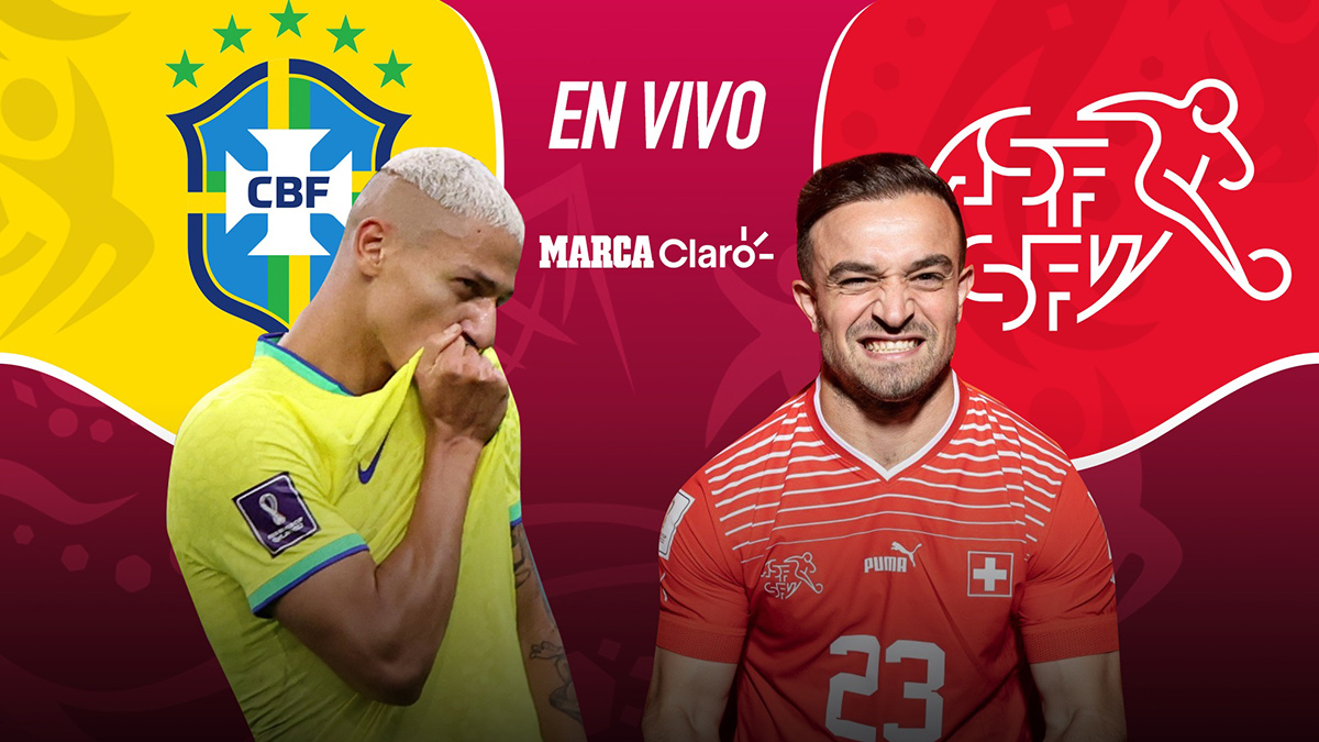 Brasil vs Suiza, en vivo