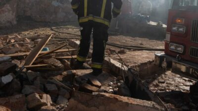 En Saltillo, Coahuila, fuerte explosión destruye locales