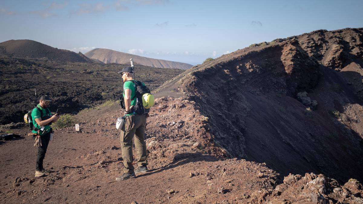 Spain: astronauts train on the volcanic island of Lanzarote 