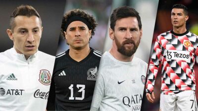 Los futbolistas con 5 mundiales