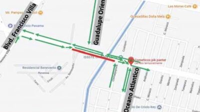 León: Rehabilitan puente en bulevar González Bocanegra; vías alternas