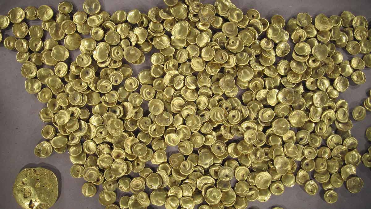 Roban millones de euros en monedas de oro con más de dos mil años de antigüedad