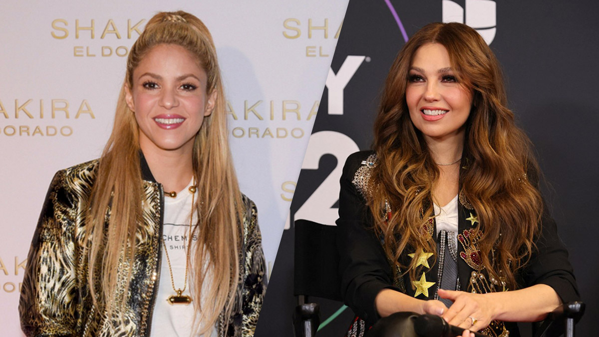 Thalía aclara polémica sobre Shakira y asegura que siempre han sido amigas