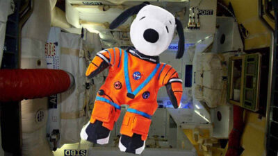 Snoopy vuela en la Misión lunar de Artemisa 1 de la NASA