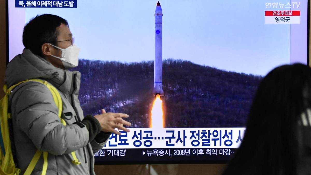 Corea del Norte dispara un misil balístico de corto alcance