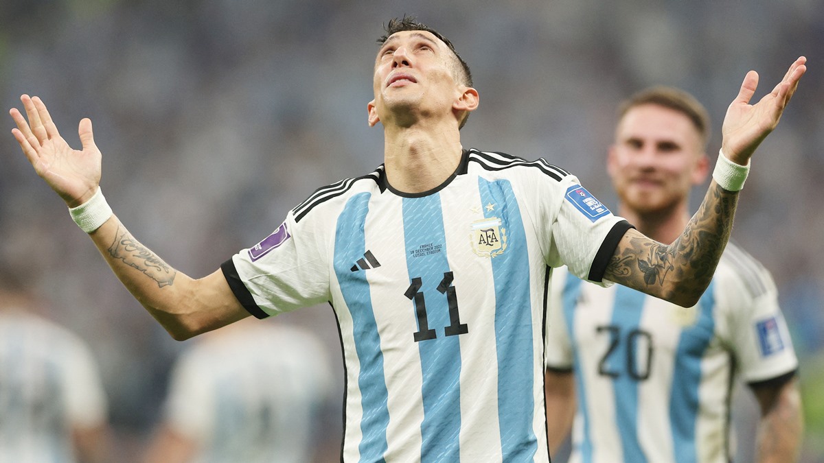 Argentina en Qatar 2022: aficionado festeja gol y se estrella contra puerta de vidrio