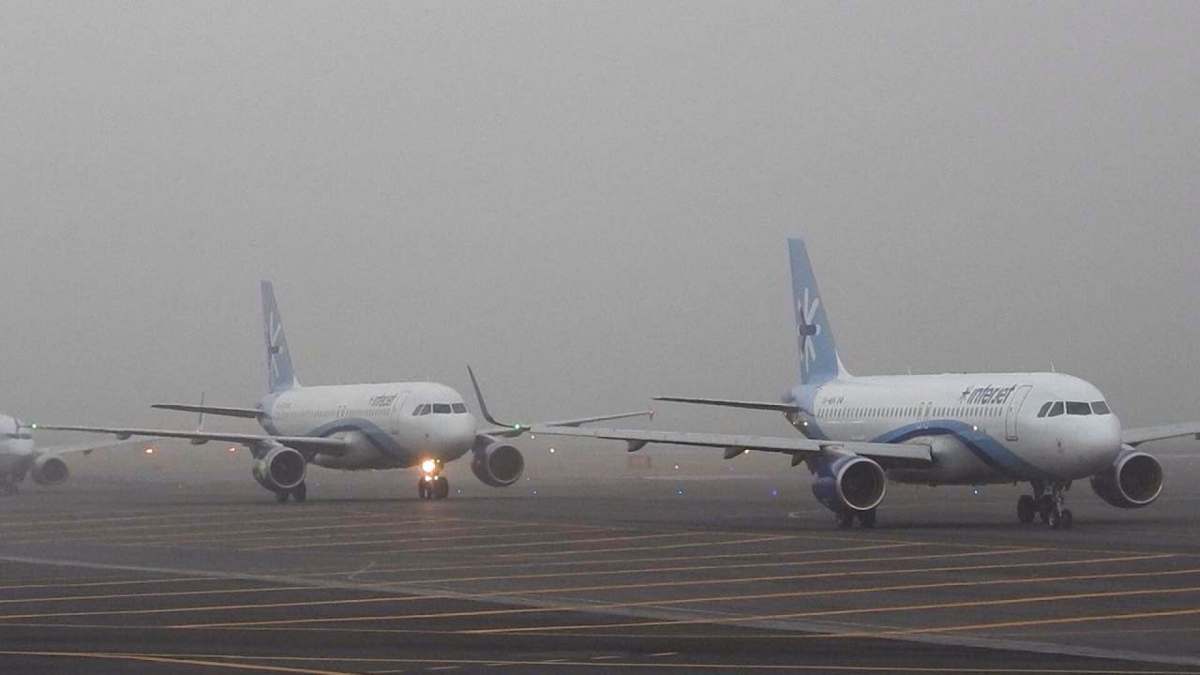 Suspenden operaciones en aeropuerto de CDMX por banco de niebla