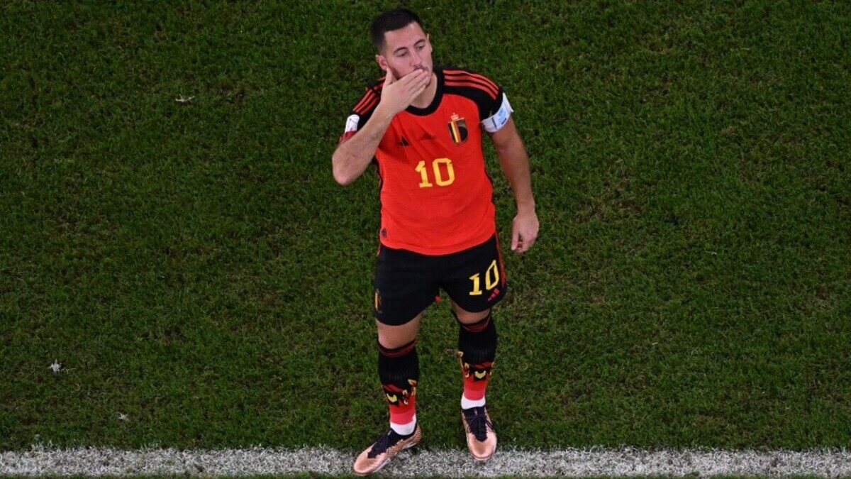 Eden Hazard se retira de la Selección de Bélgica
