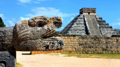 En Yucatán, el INAH encuentra escultura maya de más de 150 kilos