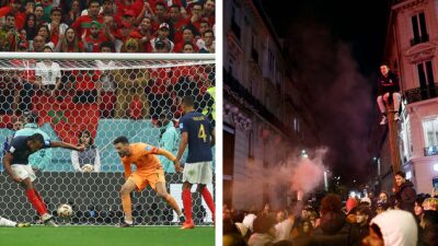 Francia pasa a la final de Qatar y así fue la reacción ante su triunfo