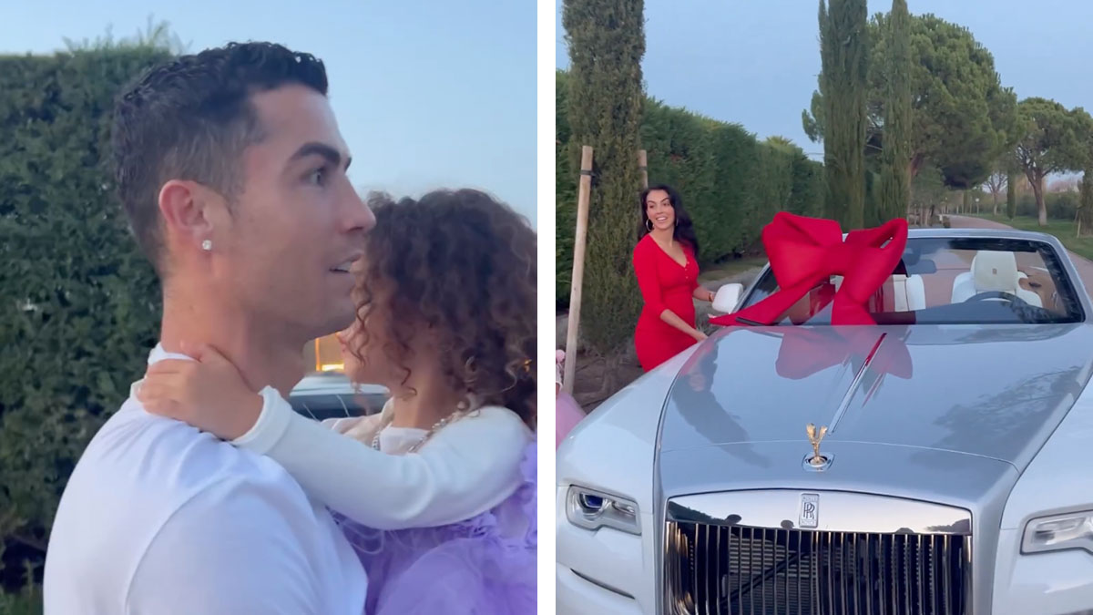Georgina Rodríguez le regala a Cristiano Ronaldo un auto de casi 7 millones de pesos; así es su colección