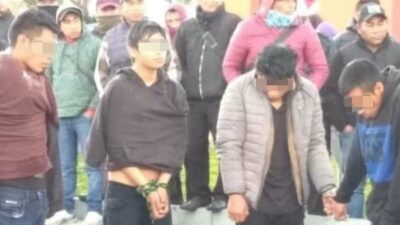 Ladrones detenidos en Chiapas