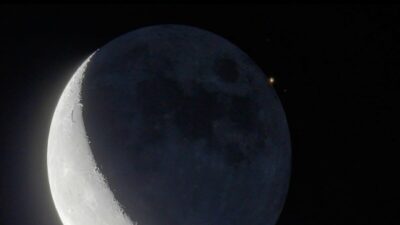 Luna Llena en conjunción con Marte