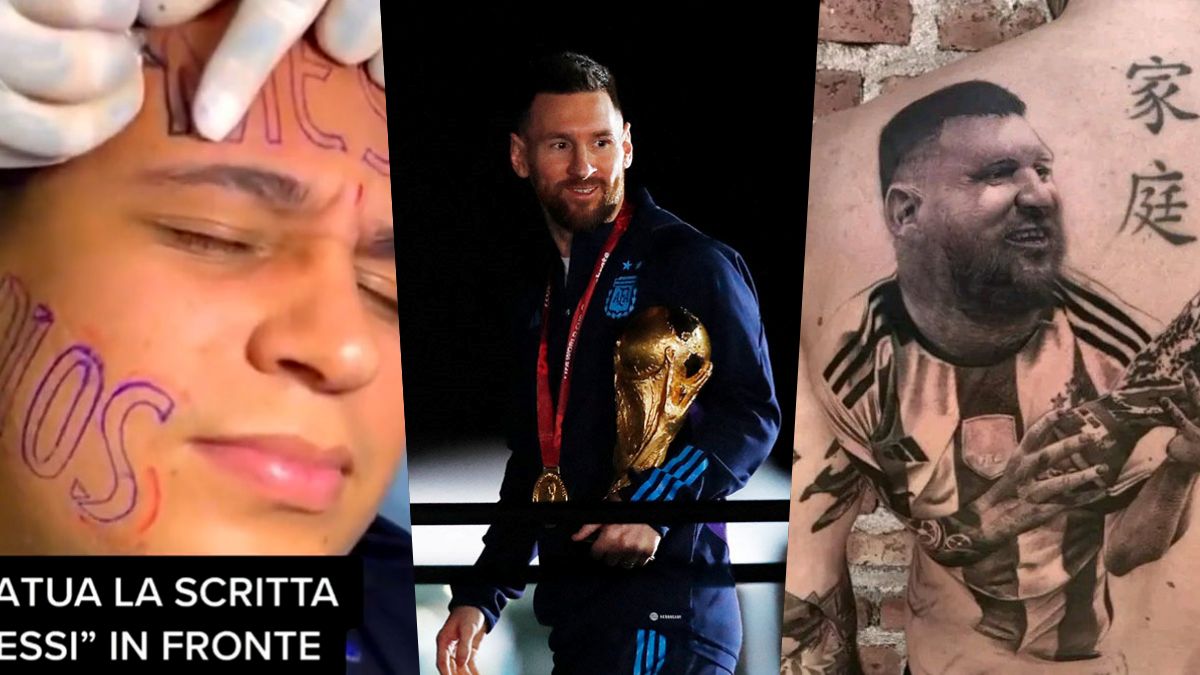 Los peores tatuajes de Lionel Messi