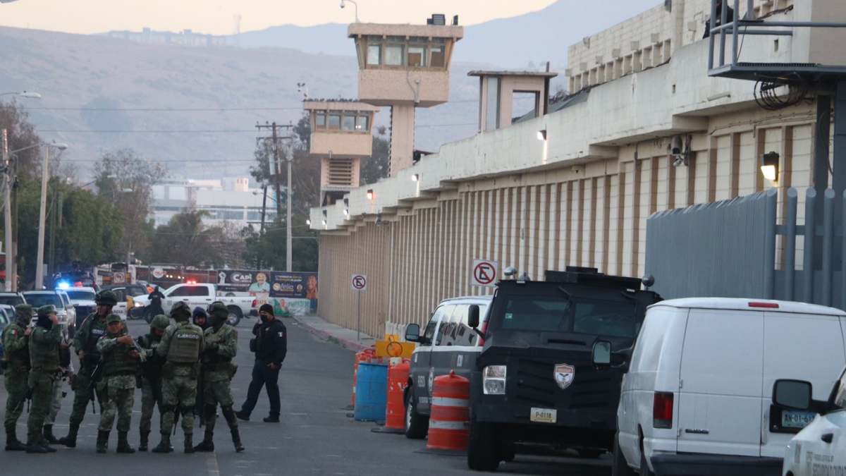 Motin en penal de La Mesa en Tijuana, Baja California