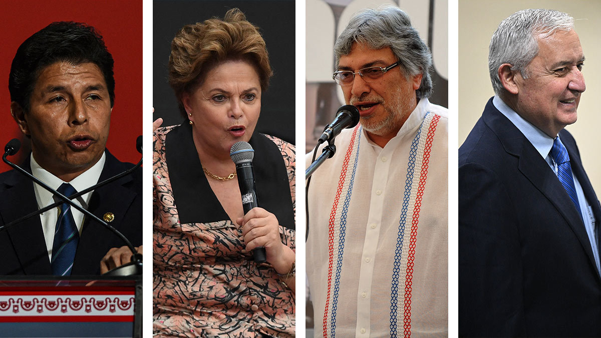 Pedro Castillo no es el único: Los otros líderes latinoamericanos destituidos en los últimos años
