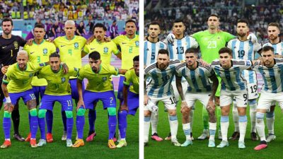 FIFA: Brasil lidera ranking seguido de la campeona Argentina