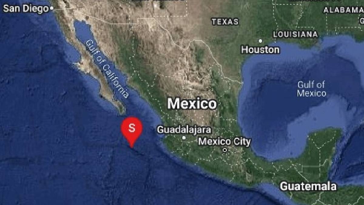 Sismo de 5.2 se siente en Cabo San Lucas, Baja California Sur