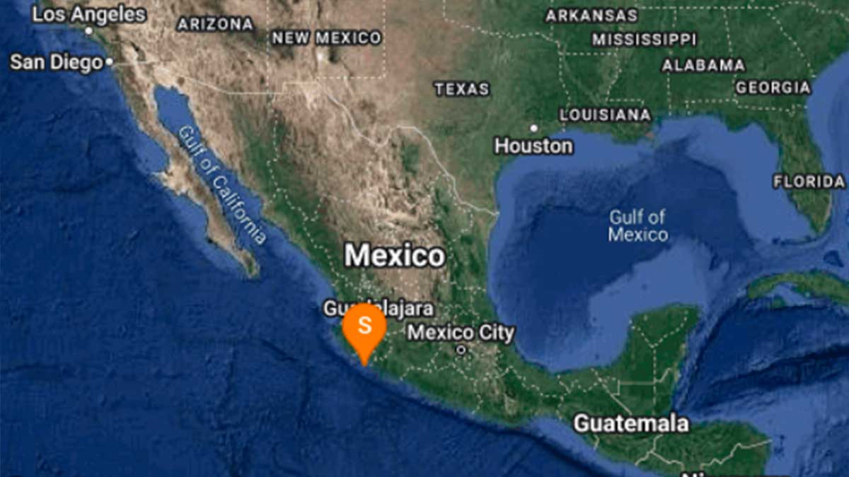 Sismo en Colima de magnitud 4.6 hoy 10 de diciembre de 2022