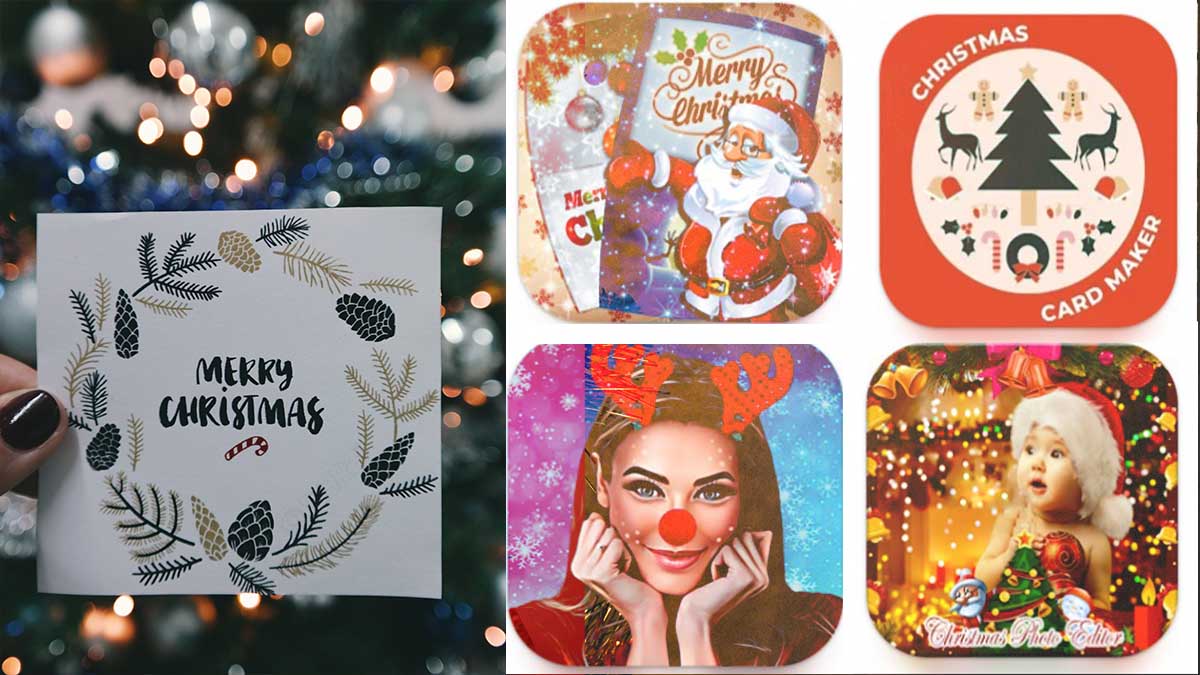 5 apps para enviar tarjetas navideñas digitales para Android