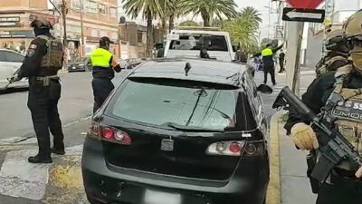 Vehiculo involucrado en atentado contra Ciro Gómez Leyva