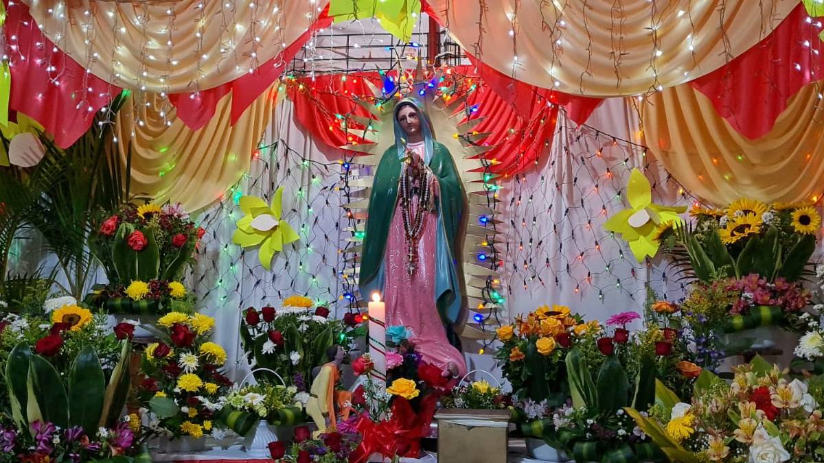 Luego de 3 años de pandemia, reanudan peregrinación de la Virgen de Guadalupe en Cañón del Sumidero