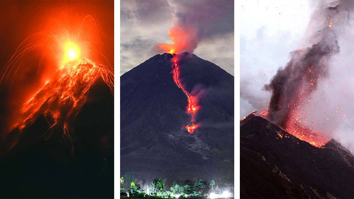 Volcanes despiertan en el mundo; 5 han hecho erupción