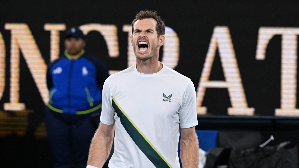 Andy Murray Kokkinakis Punto Rompe La Raqueta