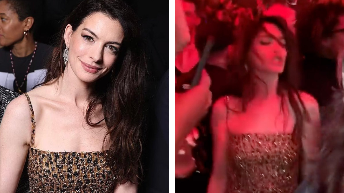 Anne Hathaway Drives The Network Crazy With Her Dance In Paris