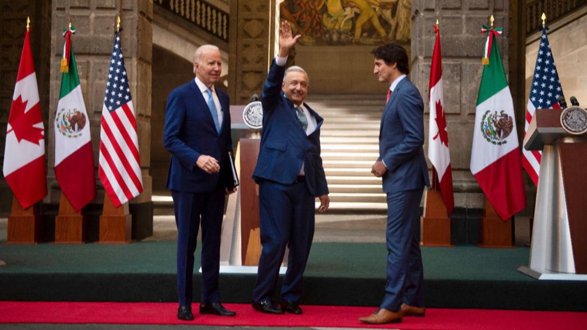 AMLO, Biden y Trudeau anuncian acuerdos y concluyen Cumbre de Líderes de América del Norte