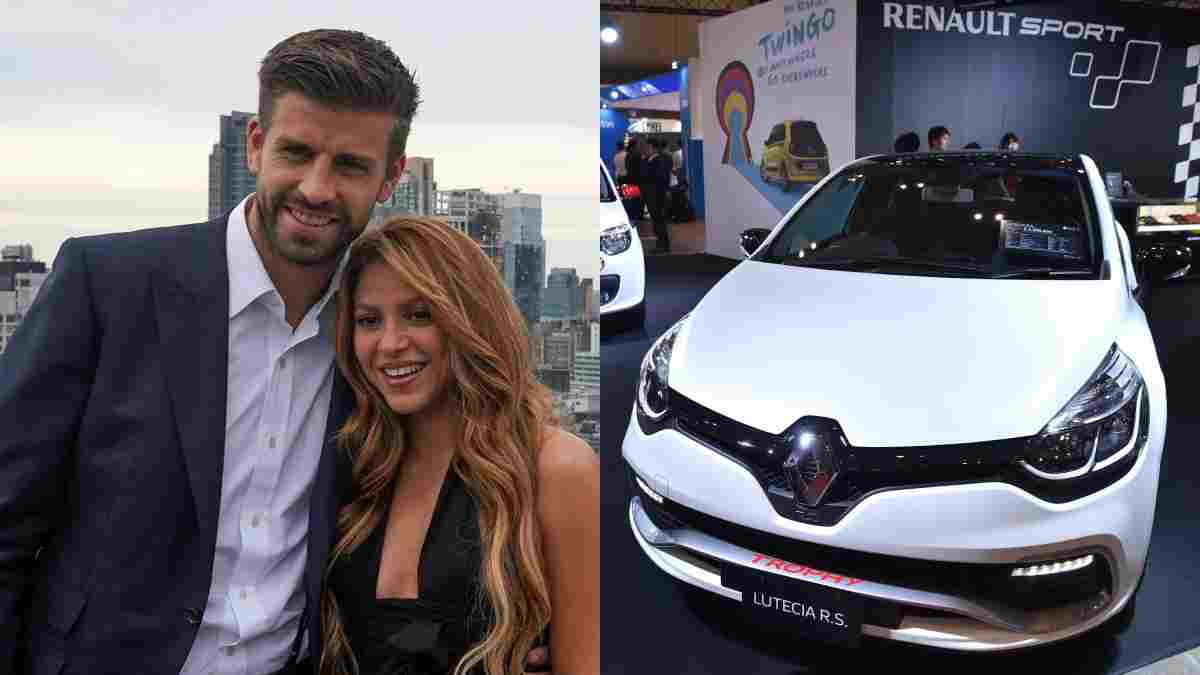 Captan a Piqué conduciendo un Twingo tras canción de Shakira