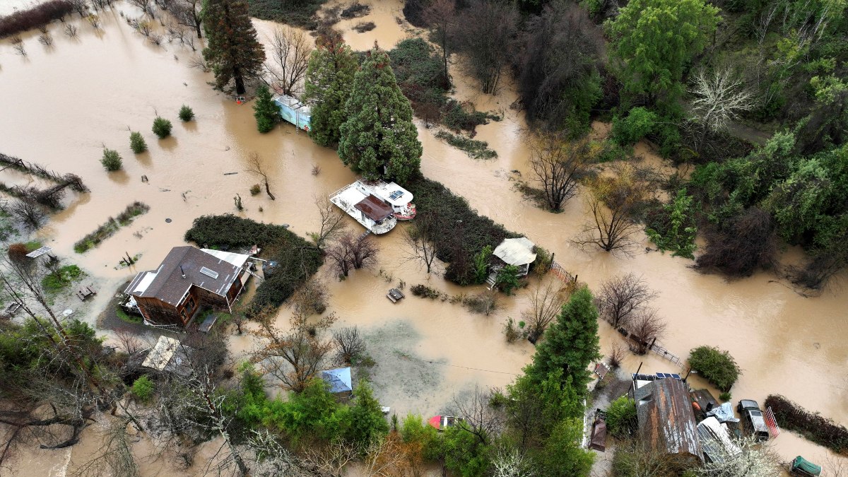 Inundaciones California Famosos