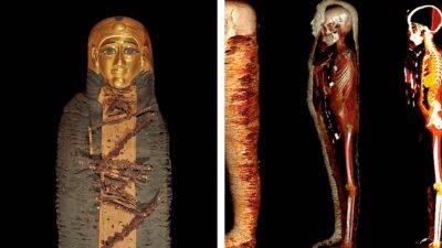 momia de oro