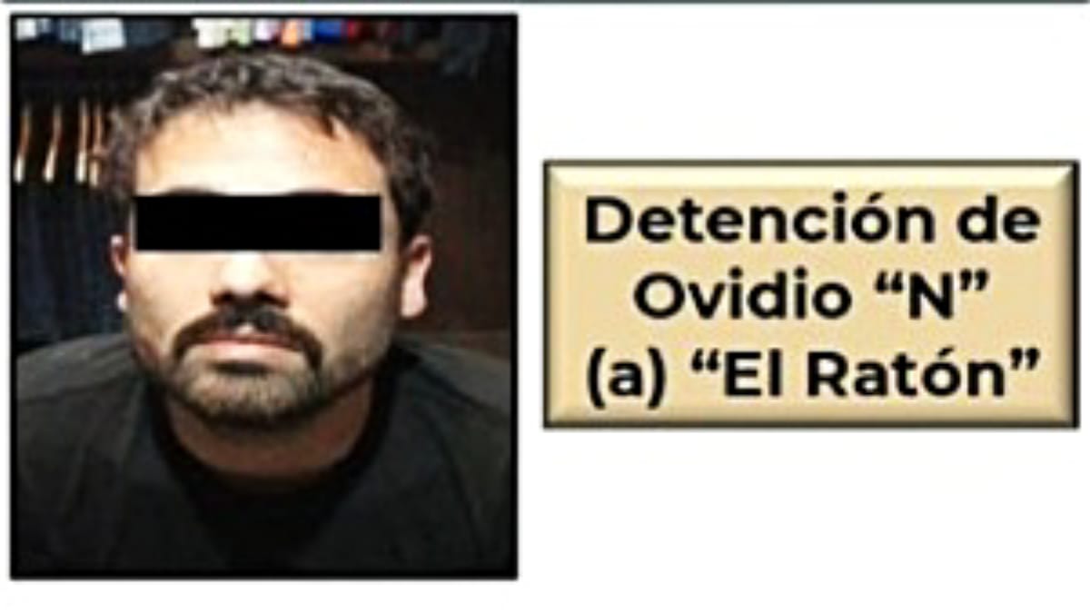 Revelan imágenes de Ovidio Guzmán tras detención