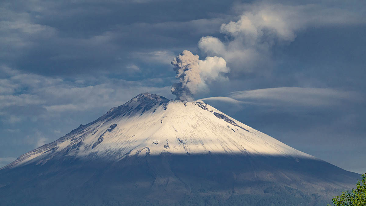 ovnis Popocatépetl