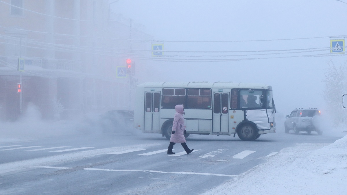 Yakutsk, la ciudad siberiana que vive entre la neblina y hasta -62 °C