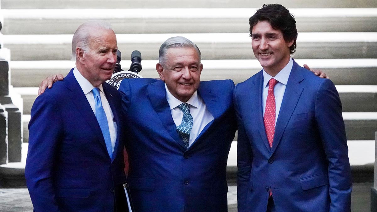 Lo que significó la visita de Joe Biden y Justin Trudeau a México