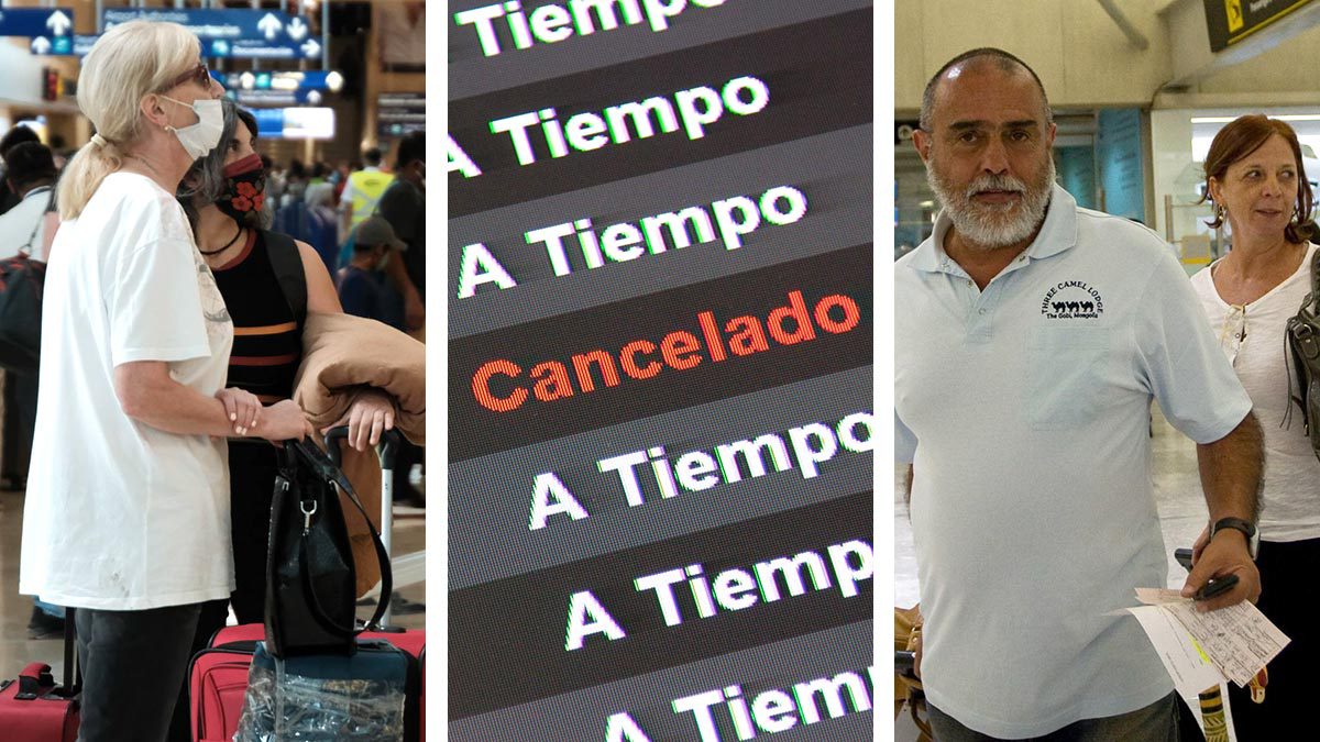 Vuelos cancelados y retrasados en México por falla en EU