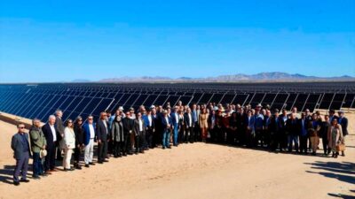 Plan Sonora CFE: visitan central fotovoltaica de Puerto Peñasco