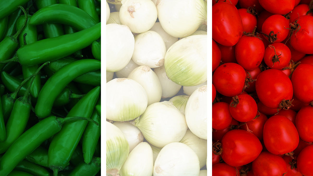 Recetas rápidas: platillos con colores de la bandera de México