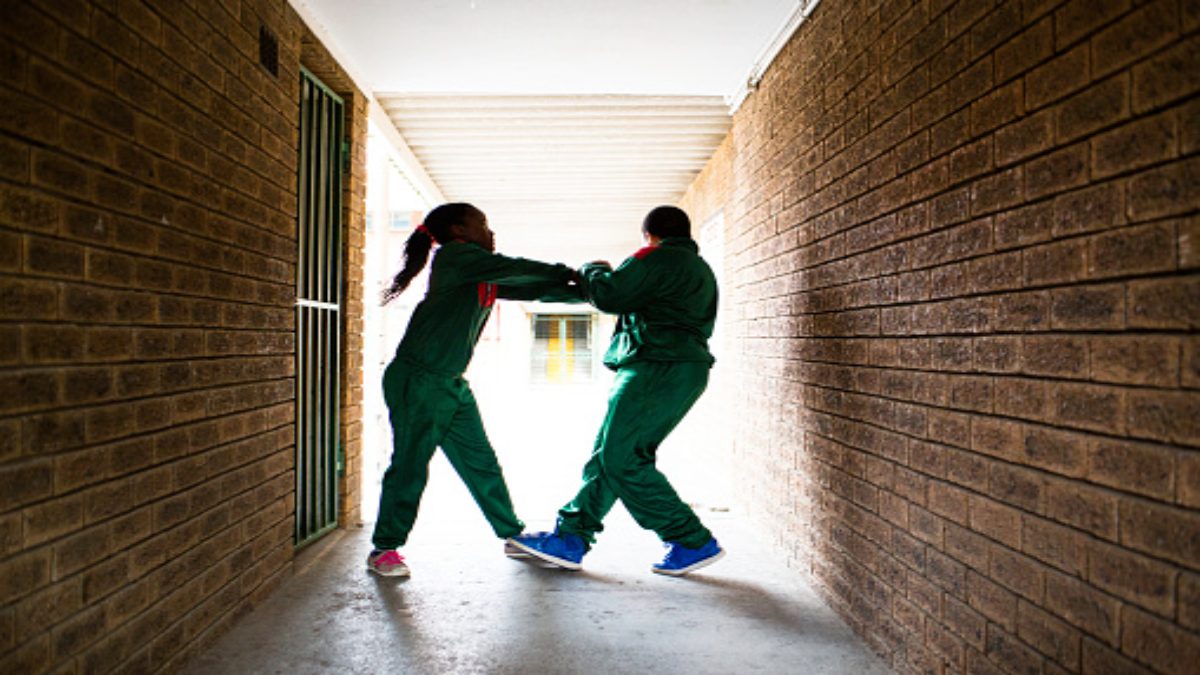 Secundaria de Celaya estudiantes pelea