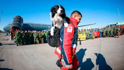 avión de la Fuerza Aérea Mexicana, con rescatistas de SEDENA, SEMAR y Cruz Roja MX, aterrizó en Adana, para iniciar las labores de rescate en Türkiye.
