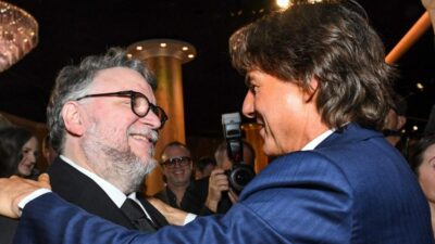 Guillermo del Toro y Tom Cruise