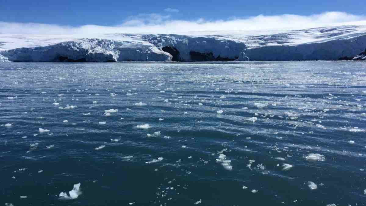 Hielo de la Antártida