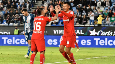 Toluca vence a Pachuca en el Estadio Hidalgo