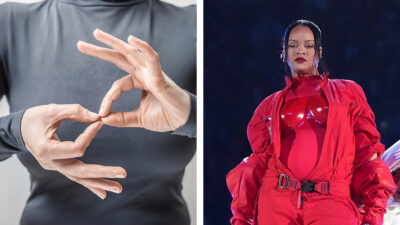 Ni Rihanna, ni su embarazo: interprete de señas se roba el Super Bowl 2023