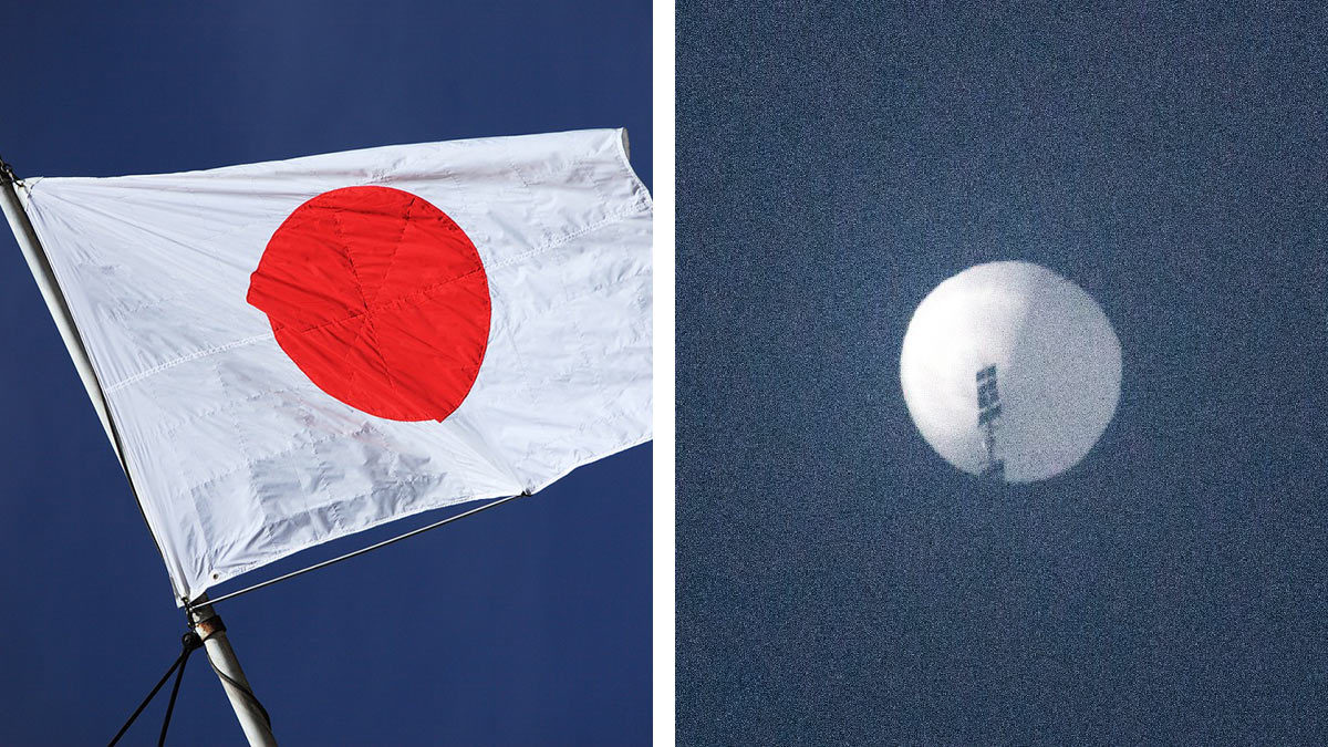 Japón dice que globos chinos sobrevolaron su espacio aéreo