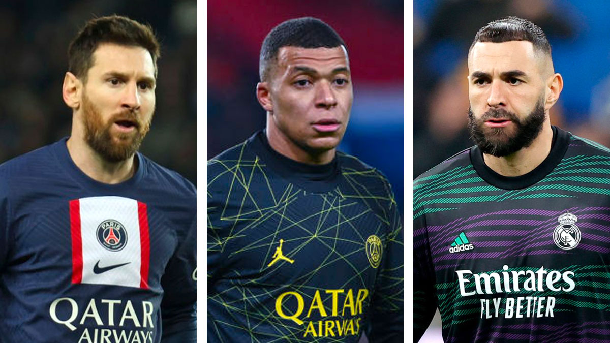 Fifa indica Messi, Benzema e Mbappé como finalistas para prêmio The Best  2023 - Jogada - Diário do Nordeste